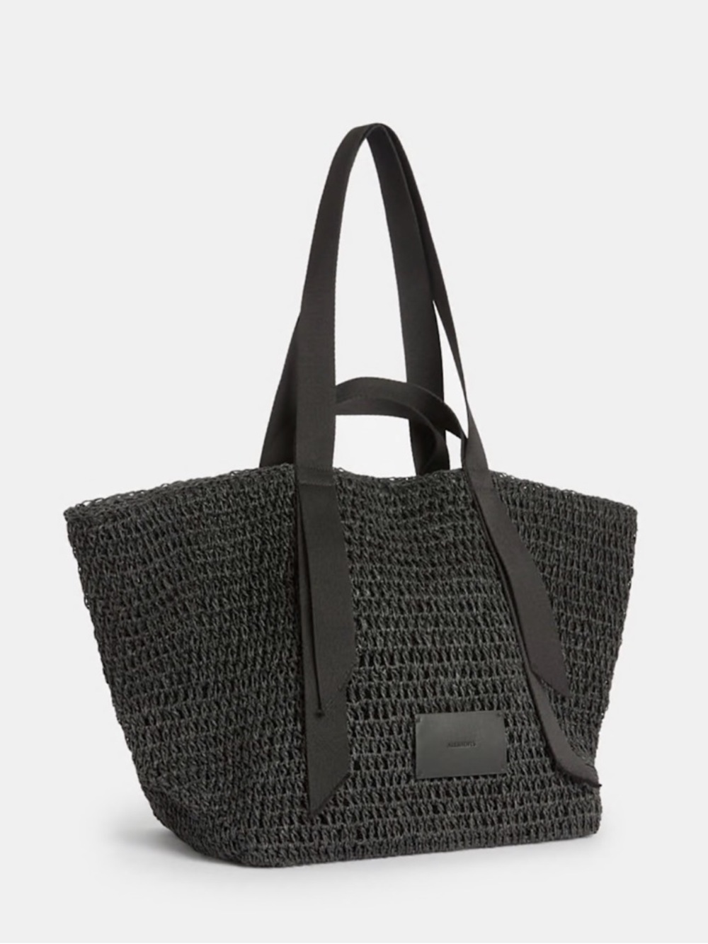 AllSaints JACQUELINE STRAW TOTE BAG